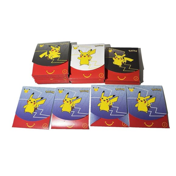2021 Pokémon 25th Anniversary McDonald’s Promo Cards – 25 Sealed Packs - Picture 5 of 10